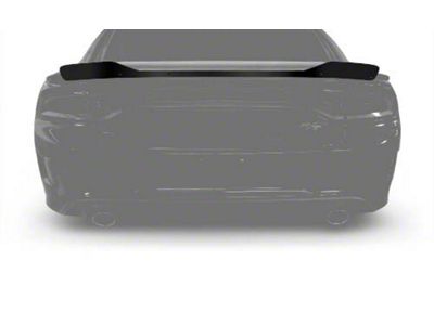 V3R Style Wicker Bill Rear Spoiler Add-On; Urban Camo Vinyl (15-23 Charger, Excluding Widebody)
