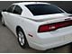Valiant Style Trunk and Side Stripes; Gloss Black (15-18 Charger)
