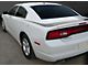 Valiant Style Trunk and Side Stripes; Matte Black (15-18 Charger)