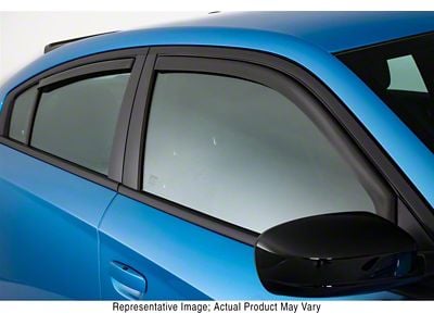 Ventgard Window Deflectors; Carbon Fiber Look (11-23 Charger)