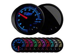 Volt Gauge; Elite 10 Color (Universal; Some Adaptation May Be Required)