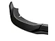VZ1 Style Front Bumper Lip Splitter; Matte Black (15-23 Charger, Excluding Widebody)