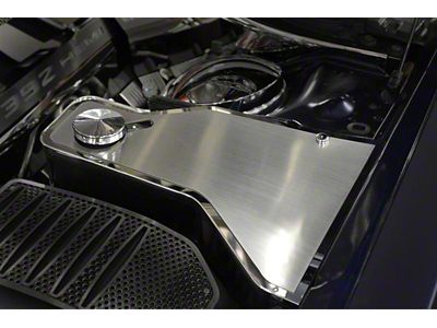 Water Tank Trim Plate; Brushed (11-18 Charger)