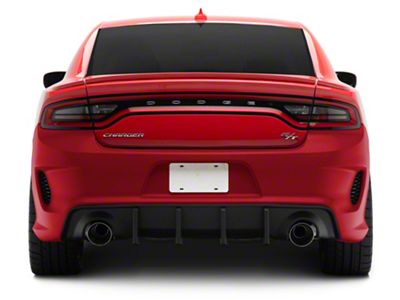 Widebody Look Narrow Rear Bumper; Unpainted (15-23 Charger, Excluding Widebody)