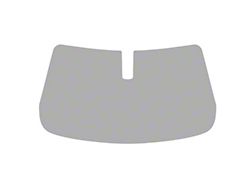 Window Tint Pre-Cut Kit; 1-Piece Internal Windshield; 5% Dark (15-23 Charger)