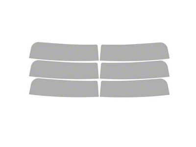 Window Tint Pre-Cut Kit; Eyebrow; 25% Medium (15-23 Charger)
