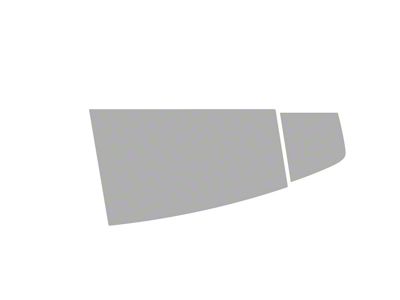 Window Tint Pre-Cut Kit; Rear Driver Side Roll-Up and Door; 5% Dark (15-23 Charger)