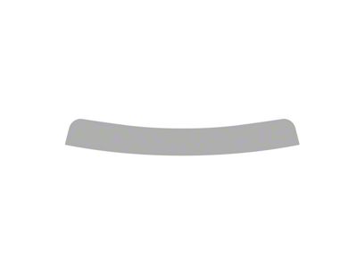 Window Tint Pre-Cut Kit; Windshield Eyebrow; 50% Light (15-23 Charger)