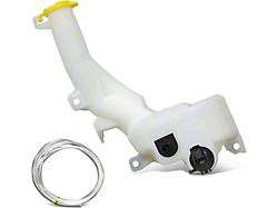 Windshield Washer Reservoir Tank Bottle with Level Sensor and Fluid Pump (11-19 Charger)