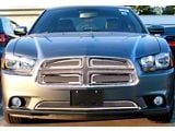 Wire Mesh Upper Grille; Chrome (11-14 Charger, Excluding SRT8)