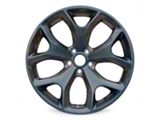 Y-Spoke Replica Charcoal Metallic Wheel; 20x8; 24mm Offset (11-23 RWD Charger, Excluding Widebody)