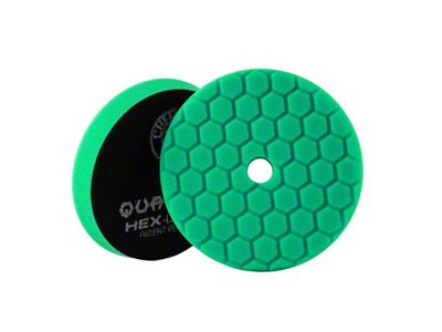 Chemical Guys Green Hex-Logic Quantum Heavy Polishing Pad; 6.50-Inch