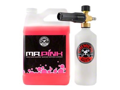 Chemical Guys TORQ Foam Cannon Snow Foamer and Mr. Pink Super Suds Kit