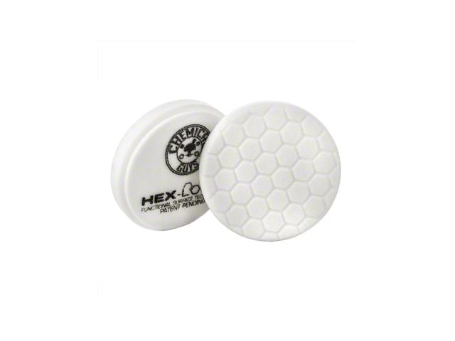 Chemical Guys White Hex-Logic Light-Medium Polishing Pad; 5.50-Inch