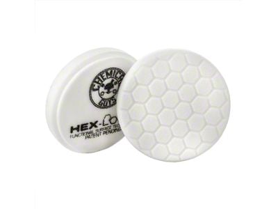 Chemical Guys White Hex-Logic Light-Medium Polishing Pad; 5.50-Inch
