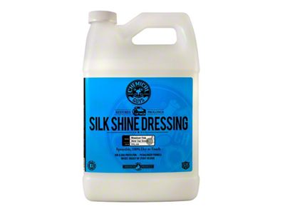 Chemical Guys Silk Shine Vinyl, Rubber and Plastic Satin Protectant Dressing; 1-Gallon