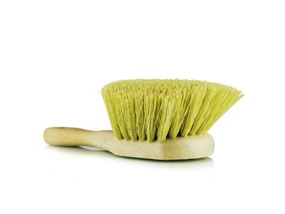 Chemical Guys Yellow Stiffy Brush for Carpets and Durable Surfaces