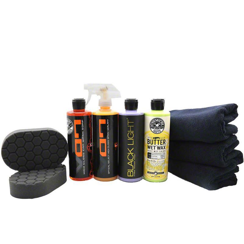 Chemical Guys Mustang Black Car Care Kit HOL203