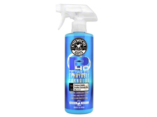 Chemical Guys P40 Quick Detail Spray Natural Carnauba Shine; 16-Ounce