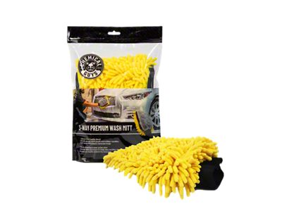 Chemical Guys Three-Way Premium Microfiber Wash Mitt