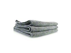 Chemical Guys Workhorse Professional Grade Microfiber Towels; Gray; 16-Inch x 16-Inch 
