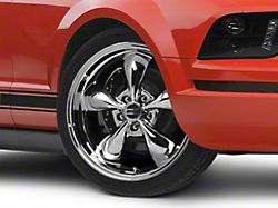 Deep Dish Bullitt Chrome Wheel; 20x8.5 (05-09 Mustang GT, V6)