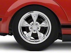 Deep Dish Bullitt Chrome Wheel; Rear Only; 18x10; 45mm Offset (05-09 Mustang GT, V6)