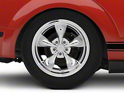 Deep Dish Bullitt Chrome Wheel; Rear Only; 18x10 (05-09 Mustang GT, V6)