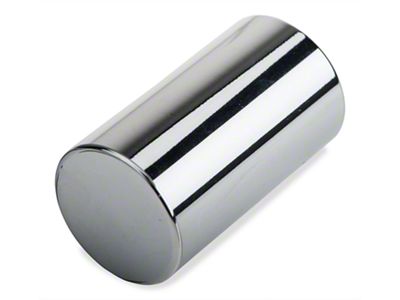 SpeedForm Modern Billet A/C Fill Cap Cover; Chrome (05-10 Mustang)