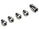 Locks with Key for Chrome Acorn Lug Nuts; 14mm x 1.5 (15-24 Mustang)