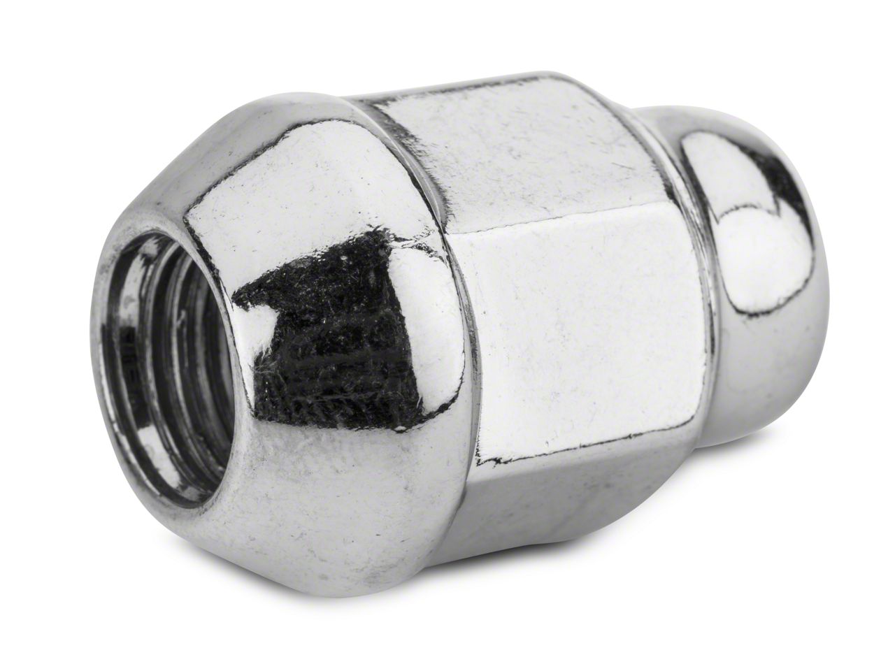 20-Pack Chrome 1/2-20 Open End Acorn Lug Nuts – 60° Conical Seat For Ford Lincoln Mustang MKT MKX