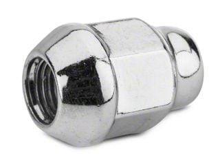 20-Pack Chrome 1/2-20 Open End Acorn Lug Nuts – 60° Conical Seat For Ford Lincoln Mustang MKT MKX