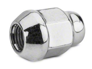 20-Pack Chrome 1/2-20 Open End Acorn Lug Nuts – 60° Conical Seat For Ford Lincoln Mustang MKT MKX