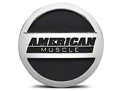 AmericanMuscle Center Cap; Chrome (Fits AmericanMuscle Branded Wheels Only)