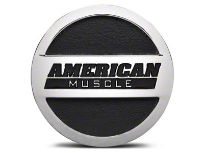 AmericanMuscle Center Cap; Chrome (Fits AmericanMuscle Branded Wheels Only)