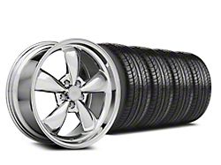 19x8.5 Bullitt Wheel & Pirelli All-Season P Zero Nero Tire Package (05-14 Mustang GT w/o Performance Pack, V6)
