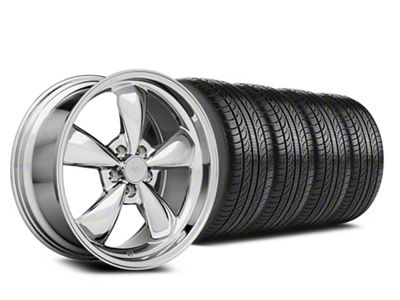 19x8.5 Bullitt Wheel & Pirelli All-Season P Zero Nero Tire Package (05-14 Mustang GT w/o Performance Pack, V6)