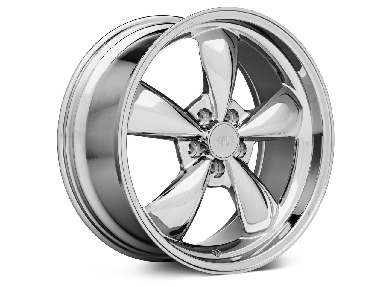 Staggered 19x8.5/10 Deep Dish Bullitt Wheel and Pirelli P Zero