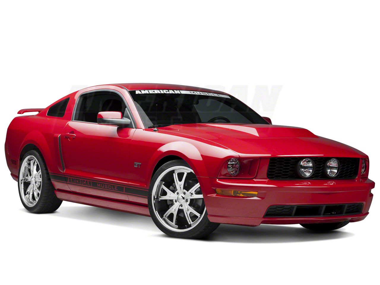 American Racing Mustang Daytona Chrome Wheel; 20x9.5; 35mm Offset