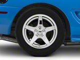 Deep Dish 2003 Cobra Style Chrome Wheel; Rear Only; 17x10.5; 27mm Offset (94-98 Mustang)