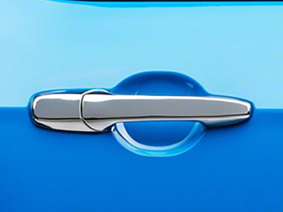 OPR Exterior Door Handle; Passenger Side; Chrome (05-14 Mustang)