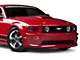 SpeedForm Modern Billet Hood Pin Appearance Kit; Chrome (05-14 Mustang)