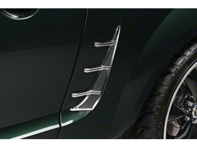 Quarter Molding Trim; Chrome (05-09 Mustang)