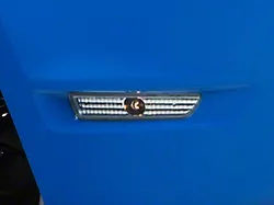 Side Marker Lights; Chrome (10-14 Mustang GT, V6)