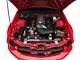 SpeedForm Modern Billet Underhood Dress-up Kit; Chrome; 6-Piece Kit (05-09 Mustang GT)