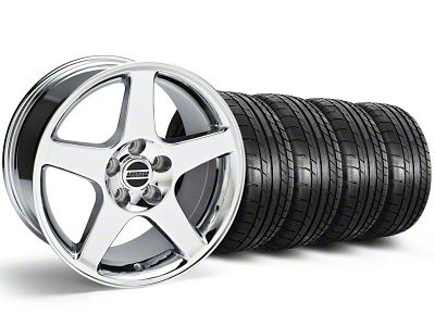 17x9 2003 Cobra Style Wheel & Mickey Thompson Street Comp Tire Package (99-04 Mustang)