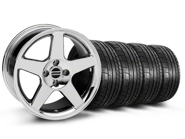 17x9 2003 Cobra Style Wheel & Mickey Thompson Street Comp Tire Package (87-93 Mustang, Excluding Cobra)