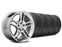 18x9 2010 GT500 Style Wheel & Mickey Thompson Street Comp Tire Package (05-14 Mustang)
