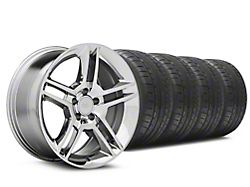 18x9 2010 GT500 Style Wheel & Mickey Thompson Street Comp Tire Package (05-14 Mustang)