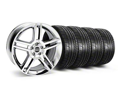 19x8.5 2010 GT500 Style Wheel & Mickey Thompson Street Comp Tire Package (05-14 Mustang)